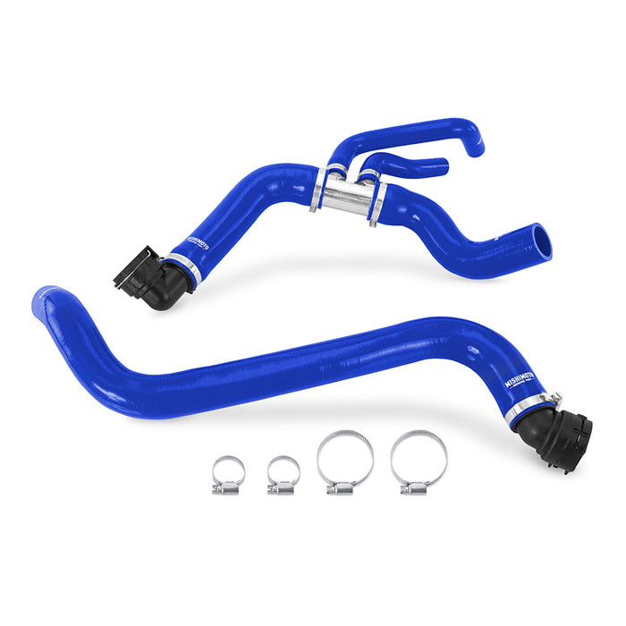 Mishimoto MMHOSE-F50-15BL Silicone Radiator Hose Kit, Fits 2011-2014 Ford F-150 5.0L V8, Blue - Truck Part Superstore