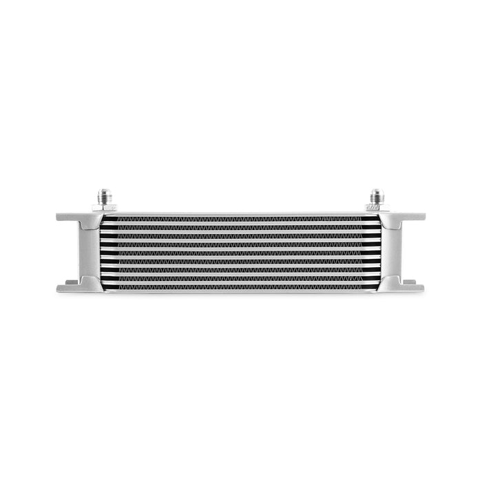 Mishimoto MMOC-10-6SL Universal 10-Row Oil Cooler, -6AN, Silver - Truck Part Superstore