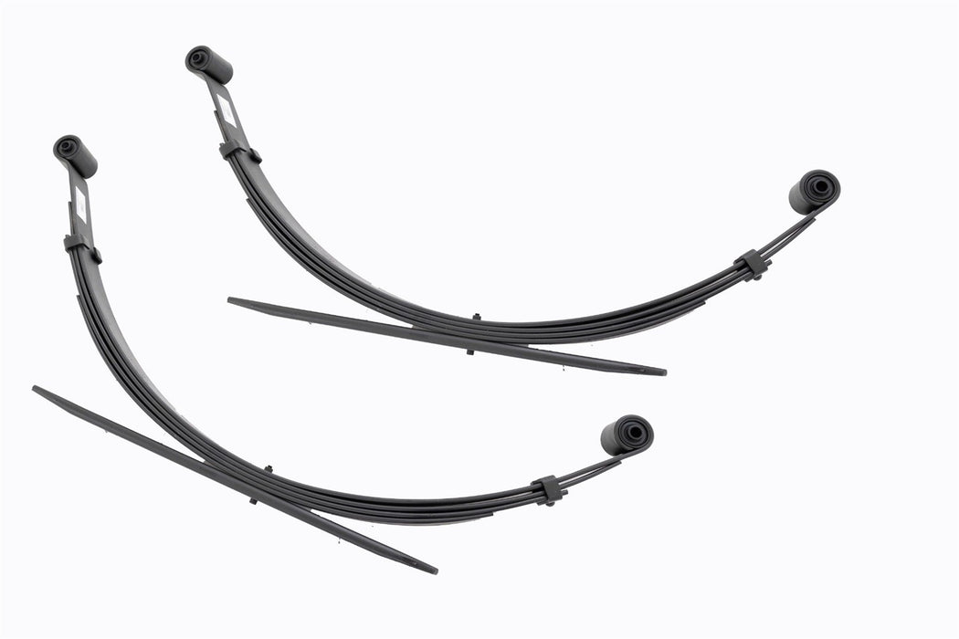 Rough Country 8071Kit Rear Leaf Springs 6 Inch Lift Pair 99-07 Ford Super Duty 4WD Rough Country - Truck Part Superstore