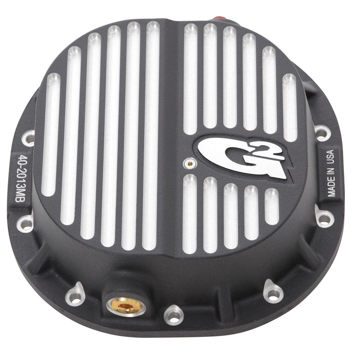 G2 Axle and Gear 40-2013MB Ford 8.8 In Aluminum Differential Cover Ball Milled Black Finish G2 Axle and Gear - Truck Part Superstore