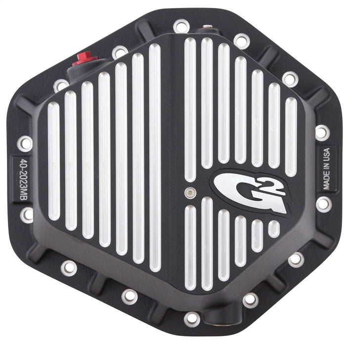 G2 Axle and Gear 40-2023MB GM 10.5 In Aluminum Differential Cover 14 Bolt Ball Milled Black Finish G2 Axle and Gear - Truck Part Superstore
