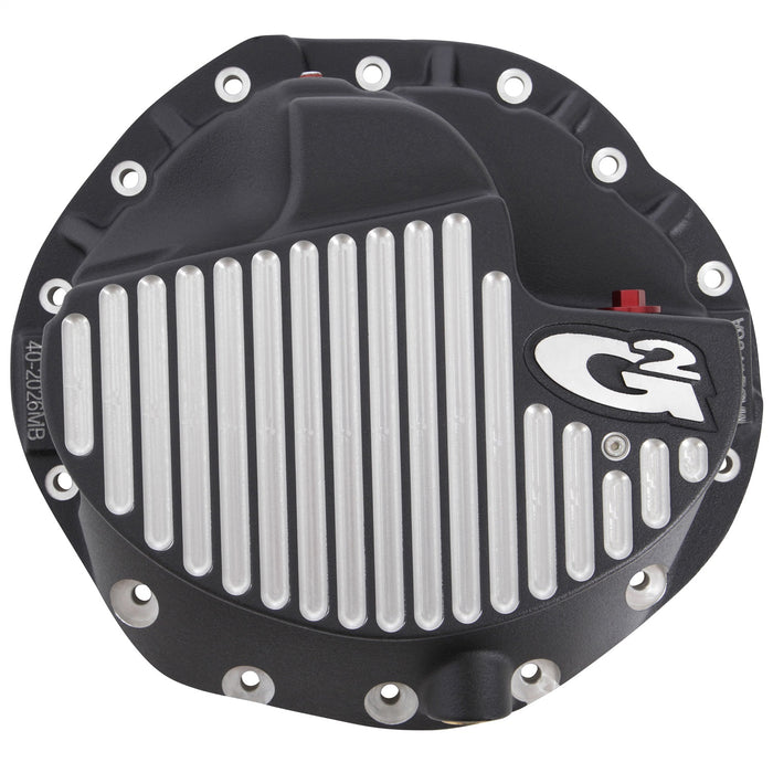 G2 Axle and Gear 40-2026MB Chrysler 9.25 In Front Aluminum Differential Cover Ball Milled Black G2 Axle and Gear - Truck Part Superstore