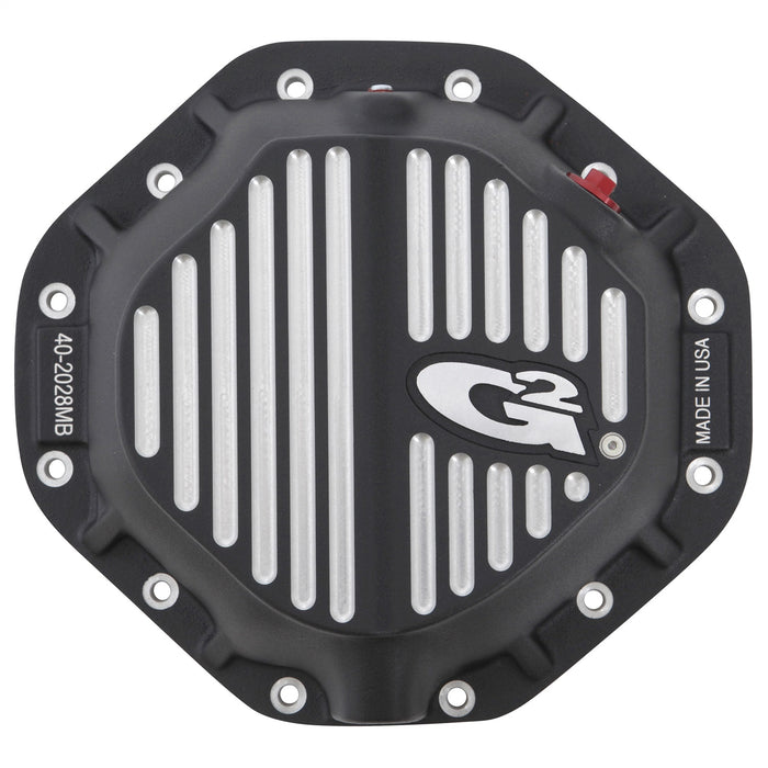 G2 Axle and Gear 40-2028MB Chrysler 9.25 In Rear Aluminum Differential Cover Ball Milled Black G2 Axle and Gear - Truck Part Superstore