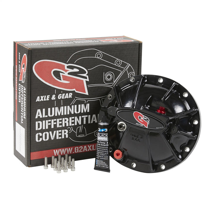 G2 Axle and Gear 40-2029ALB Chrysler 8.25 In Rear Aluminum Differential Cover Black G2 Axle and Gear - Truck Part Superstore