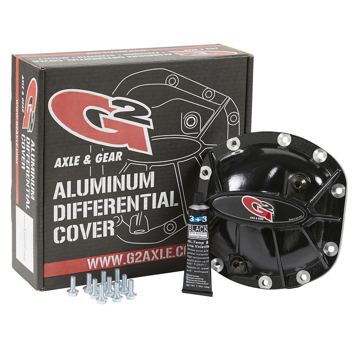 G2 Axle and Gear 40-2031ALB Dana 30 Aluminum Differential Cover Black Powder Coat Finish G2 Axle and Gear - Truck Part Superstore