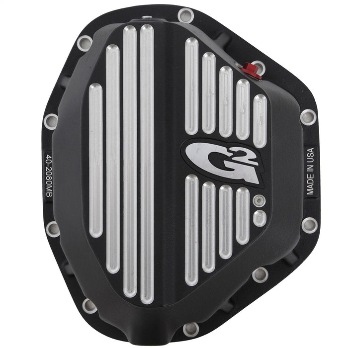 G2 Axle and Gear 40-2080MB Dana 80 Aluminum Differential Cover Ball Milled Black Finish G2 Axle and Gear - Truck Part Superstore