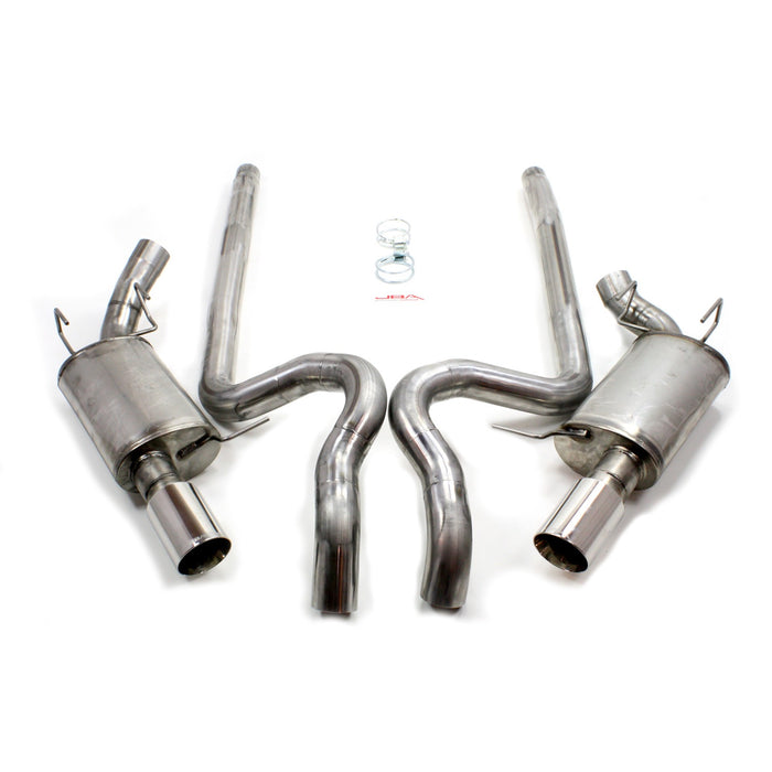 JBA Racing Headers 40-2644 2011-14 GT & GT -500 3" Cat Back Exhaust - Truck Part Superstore