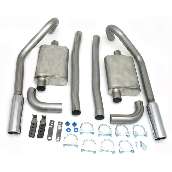 JBA Racing Headers 40-2654 67-70 Mustang Exhaust w/Tips - Truck Part Superstore