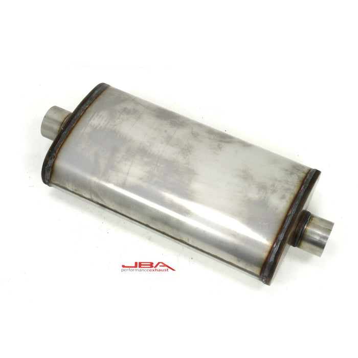 JBA Racing Headers 40-302201 Chambered 3" 304SS Muffler Center/Center - Truck Part Superstore