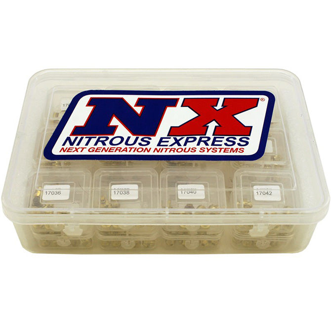 Nitrous Express 40001MP MASTER JET PACK (25 DIFFERENT JETS-10 PER SIZE) - Truck Part Superstore