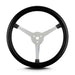 Lokar 40001 Lecarra Lake Steering Wheel; Black; Polished 3 Spokes; - Truck Part Superstore