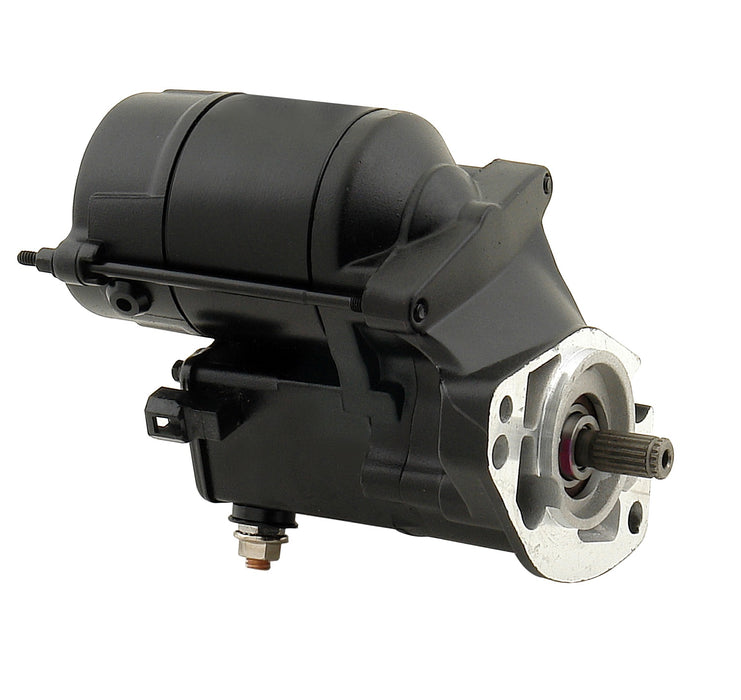 ACCEL 40001B Ultra-Tork Starter; Motorcycle Starter For Harley; 1.4 Kw; Black; - Truck Part Superstore