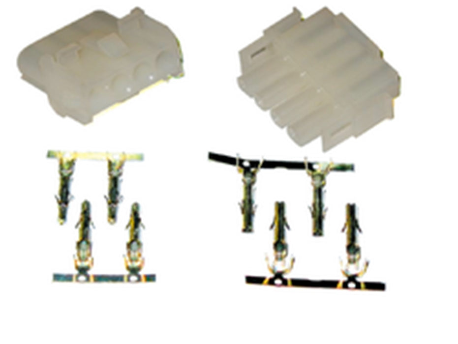 Painless Wiring 40007 Quick Connect Terminal Kit; 3 Wire; Incl. Male/Female Connector; - Truck Part Superstore