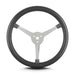 Lokar 40006 Lecarra Lake Steering Wheel; Dark Grey; Polished 3 Spokes; - Truck Part Superstore