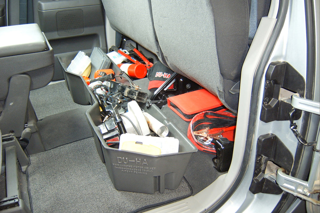 DU-HA 40012 DU-HA® Interior Storage/Gun Case; Incl. Gun Rack/Organizer; Black; - Truck Part Superstore