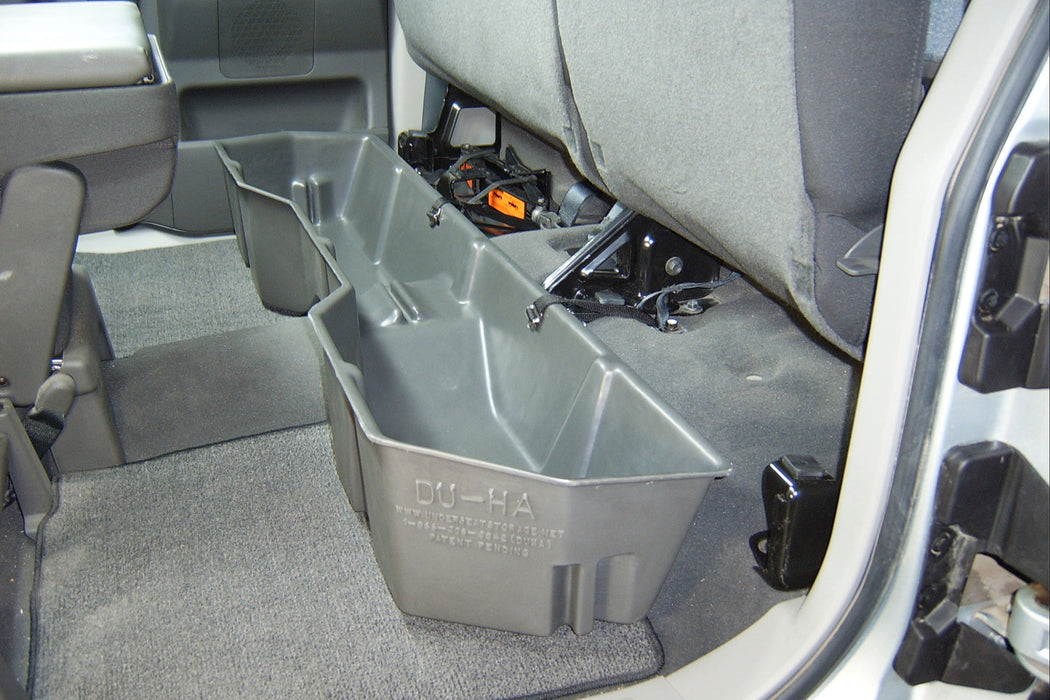 DU-HA 40012 DU-HA® Interior Storage/Gun Case; Incl. Gun Rack/Organizer; Black; - Truck Part Superstore