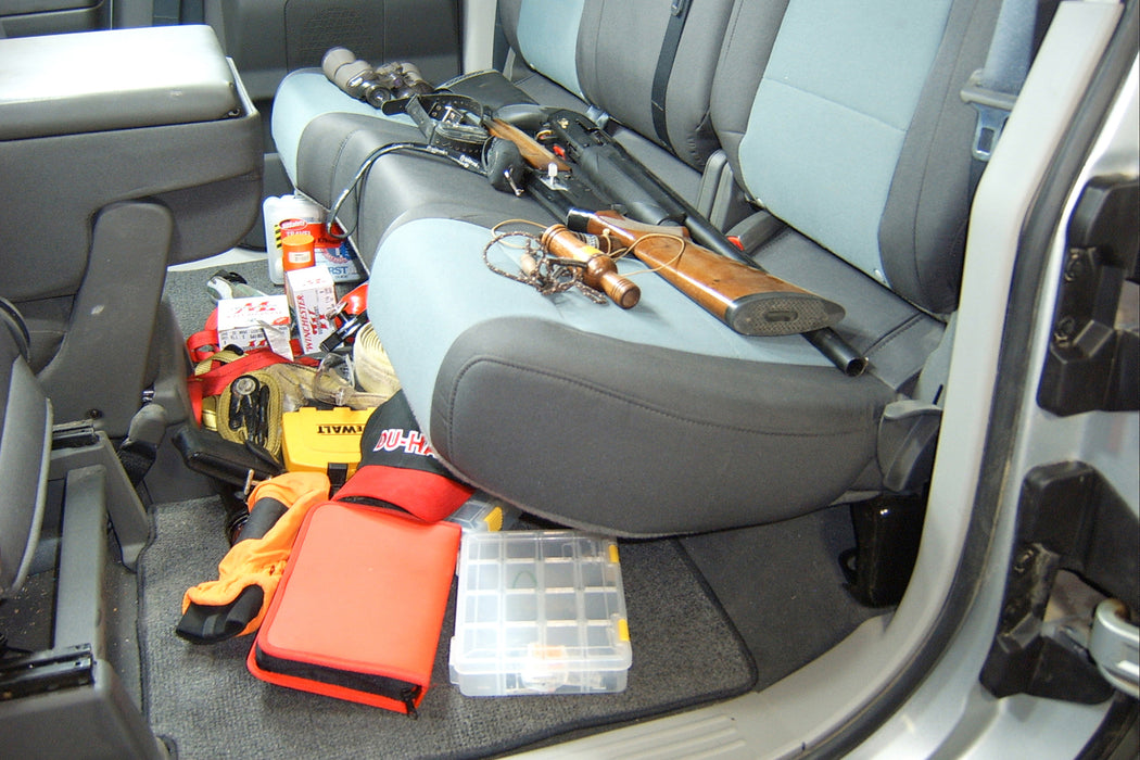 DU-HA 40012 DU-HA® Interior Storage/Gun Case; Incl. Gun Rack/Organizer; Black; - Truck Part Superstore