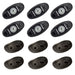 Rigid Industries 400293 Rock Light Kit Amber Set of 6 Lights A-Series RIGID Industries - Truck Part Superstore