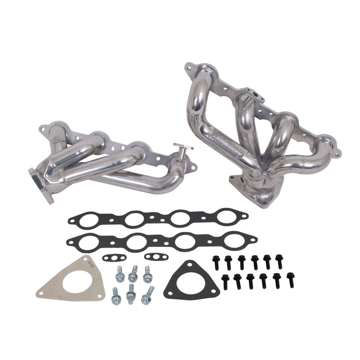 BBK Performance Parts 40030 2001-2002 CAMARO FIREBIRD LS1 1-3/4 SHORTY HEADERS (POLISHED SILVER CERAMIC) - Truck Part Superstore