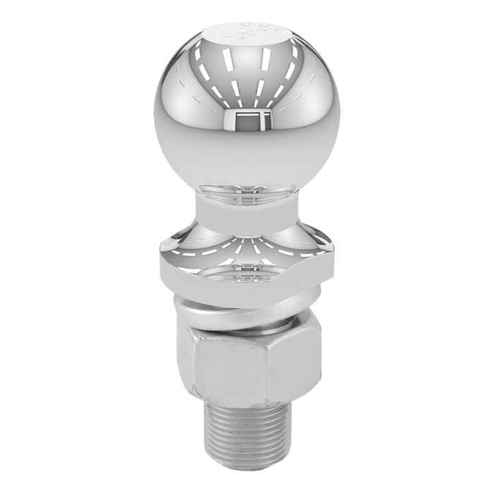 CURT 40038 2in. Trailer Ball (1in. x 2-1/4in. Shank; 12;000 lbs.; Chrome) - Truck Part Superstore