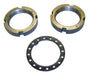 Crown Automotive Jeep Replacement 4004816K Axle Spindle Nut And Washer Kit; Front; Incl. Washer/2 Nuts; - Truck Part Superstore