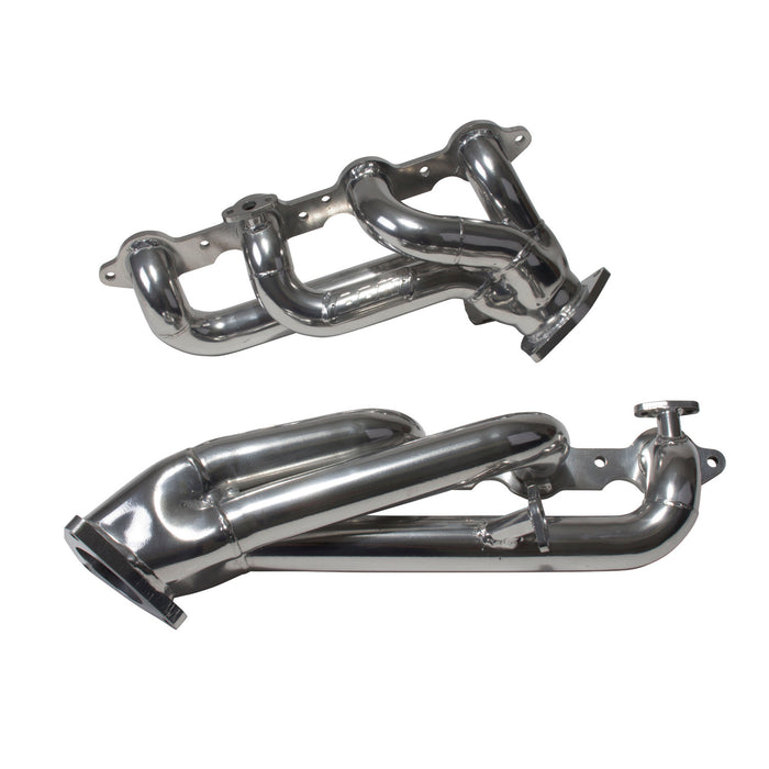 BBK Performance Parts 4005 1999-2013 GM TRUCK/SUV 4.8L/5.3L 1-3/4 SHORTY EXHAUST HEADERS (TITANIUM CERAMIC) - Truck Part Superstore