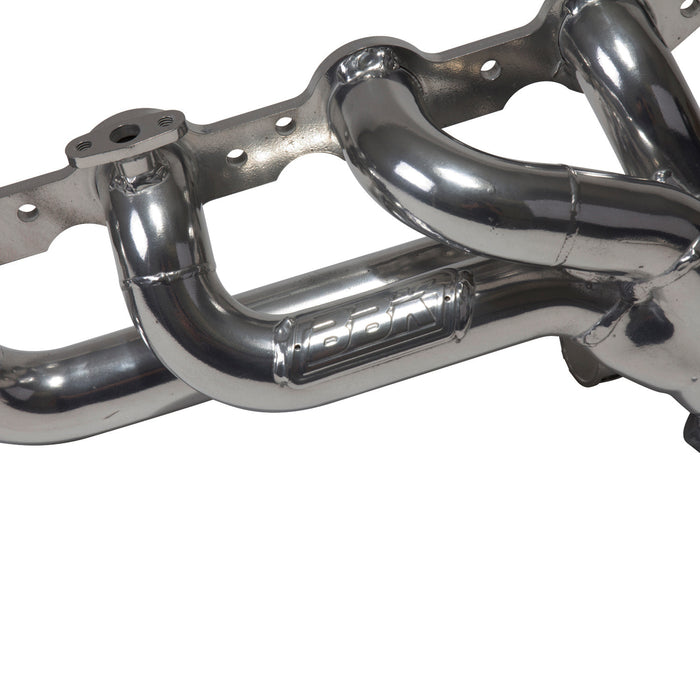 BBK Performance Parts 4005 1999-2013 GM TRUCK/SUV 4.8L/5.3L 1-3/4 SHORTY EXHAUST HEADERS (TITANIUM CERAMIC) - Truck Part Superstore