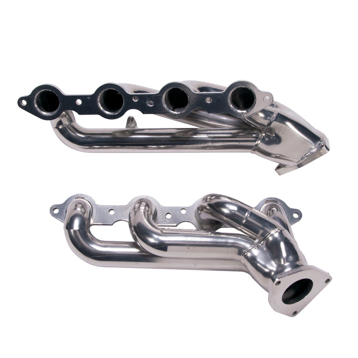BBK Performance Parts 40060 1999-2013 GM TRUCK/SUV 6.0L 1-3/4 SHORTY HEADERS (POLISHED SILVER CERAMIC) - Truck Part Superstore