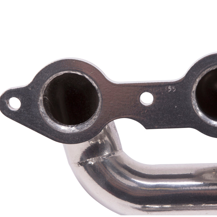 BBK Performance Parts 40060 1999-2013 GM TRUCK/SUV 6.0L 1-3/4 SHORTY HEADERS (POLISHED SILVER CERAMIC) - Truck Part Superstore