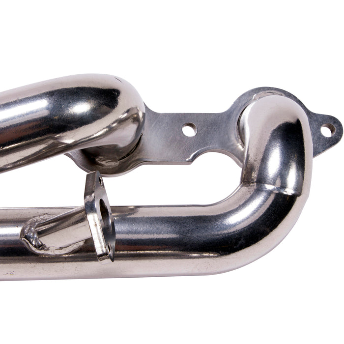 BBK Performance Parts 40060 1999-2013 GM TRUCK/SUV 6.0L 1-3/4 SHORTY HEADERS (POLISHED SILVER CERAMIC) - Truck Part Superstore