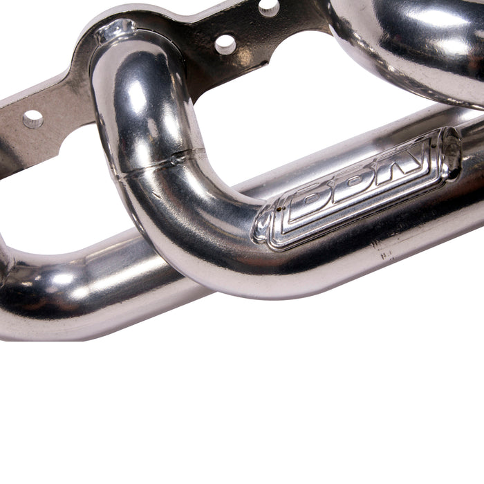 BBK Performance Parts 40060 1999-2013 GM TRUCK/SUV 6.0L 1-3/4 SHORTY HEADERS (POLISHED SILVER CERAMIC) - Truck Part Superstore