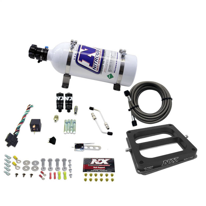 Nitrous Express 40071-05 Dominator HITMAN PLUS (50-100-150-200HP) WITH 5LB BOTTLE - Truck Part Superstore