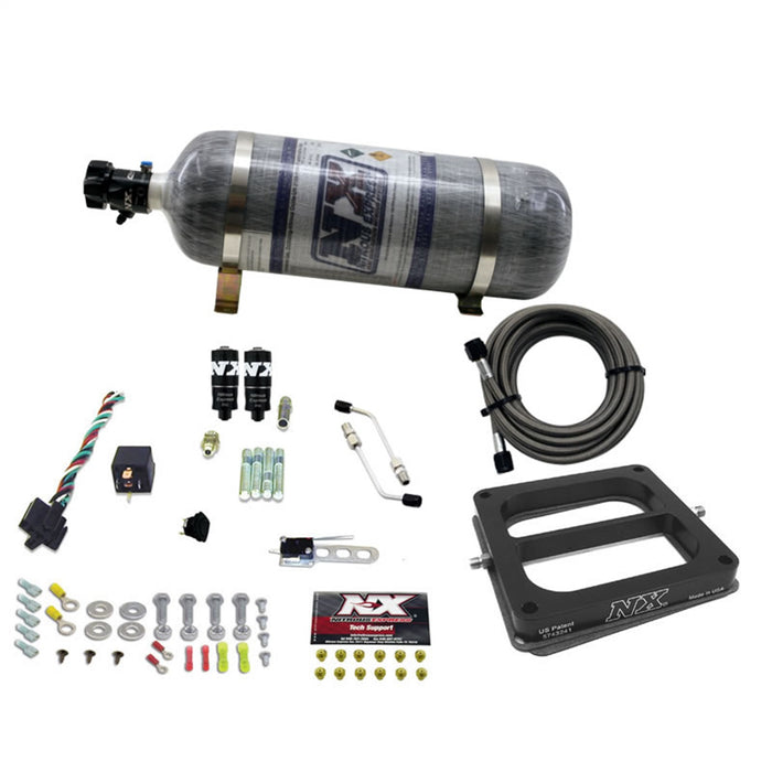 Nitrous Express 40071-12 Dominator HITMAN PLUS (50-100-150-200HP) WITH COMPOSITE BOTTLE - Truck Part Superstore