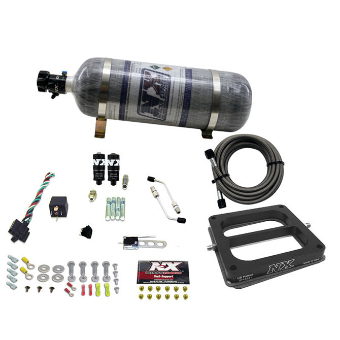 Nitrous Express 40071-12 Dominator HITMAN PLUS (50-100-150-200HP) WITH COMPOSITE BOTTLE - Truck Part Superstore