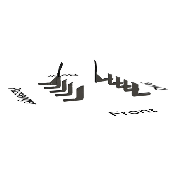 Luverne 400757 Grip Step/Regal 7 Mounting Brackets W2W - Truck Part Superstore