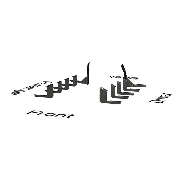 Luverne 400757 Grip Step/Regal 7 Mounting Brackets W2W - Truck Part Superstore