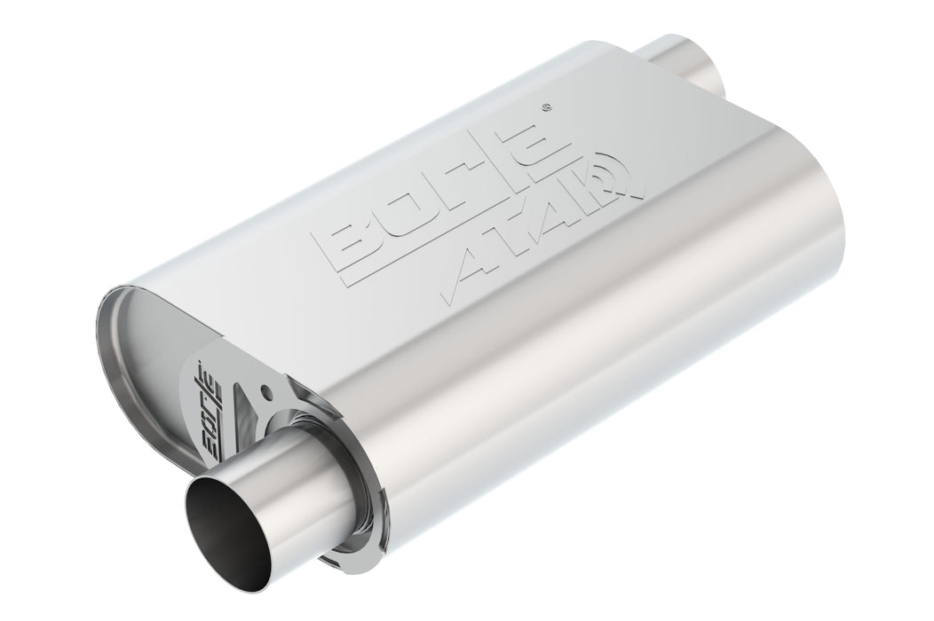 Borla 400774 ATAK CrateMuffler? For Small Block Chevrolet High Output 350/ 383/ 406 V8. - Truck Part Superstore