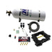 Nitrous Express 40080-15 Q-JET/HOLLEY SPREAD BORE HITMAN (100-150-200HP) WITH 15LB BOTTLE - Truck Part Superstore