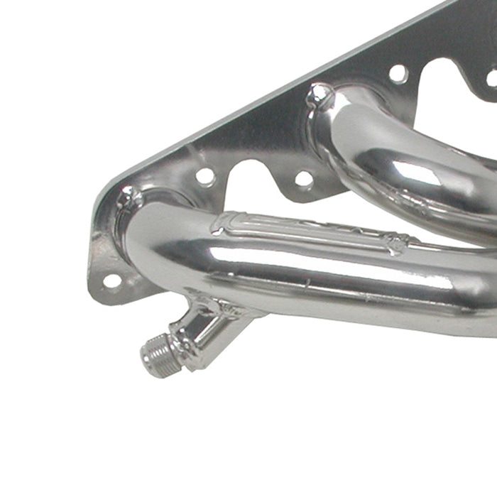 BBK Performance Parts 40080 1999-2004 MUSTANG 3.8L 3.9L V6 1-5/8 SHORTY HEADERS (POLISHED SILVER CERAMIC). - Truck Part Superstore