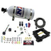 Nitrous Express 40081-10 Q-JET/HOLLEY SPREAD BORE HITMAN PLUS (50-100-150-200HP) WITH 10LB BOTTLE - Truck Part Superstore