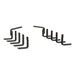 Luverne 400829 Grip Step/Regal 7 Mounting Brackets W2W - Truck Part Superstore