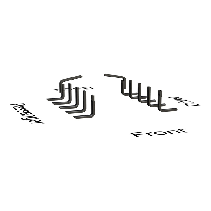 Luverne 400829 Grip Step/Regal 7 Mounting Brackets W2W - Truck Part Superstore