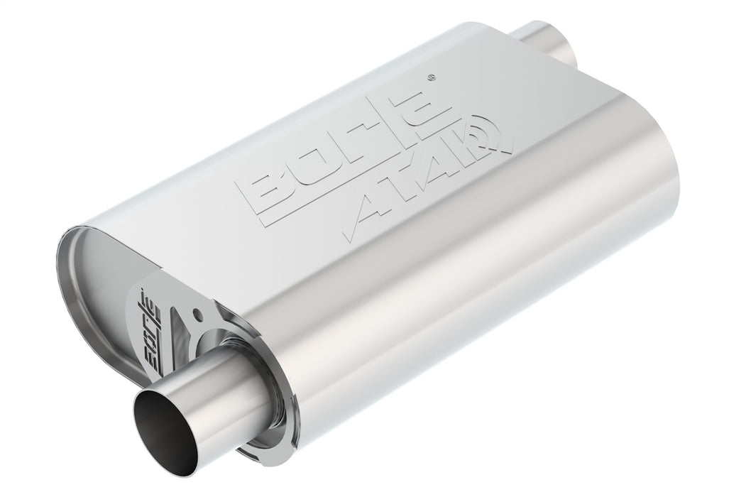 Borla 400847 ATAK CrateMuffler? For Small Block Chevrolet Stock Output 283/ 327/ 350 V8. - Truck Part Superstore
