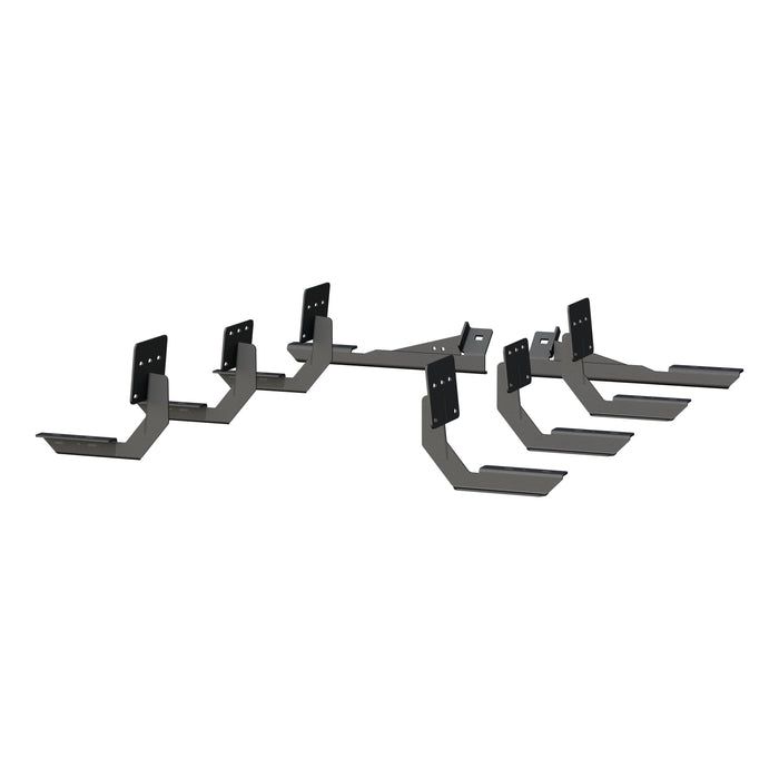 Luverne 400940 Bracket Kit; Incl. Brackets only; Textured Black Powder Coat; - Truck Part Superstore