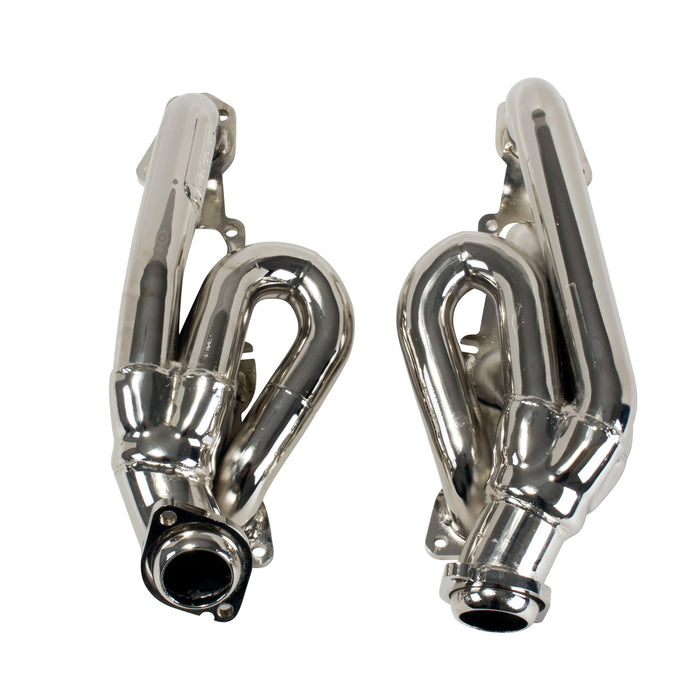 BBK Performance Parts 4009 2003-2008 DODGE RAM TRUCK 5.7L HEMI 1-3/4 SHORTY HEADERS (CHROME). - Truck Part Superstore