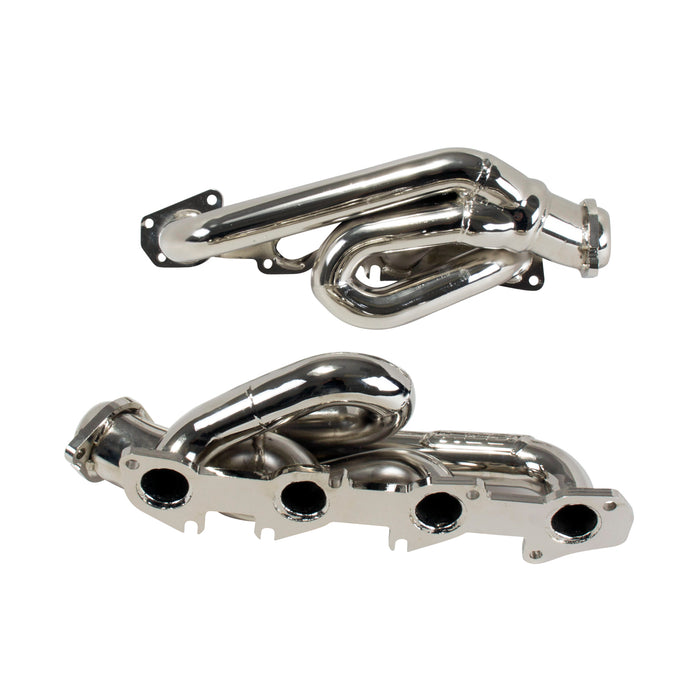 BBK Performance Parts 4009 2003-2008 DODGE RAM TRUCK 5.7L HEMI 1-3/4 SHORTY HEADERS (CHROME). - Truck Part Superstore