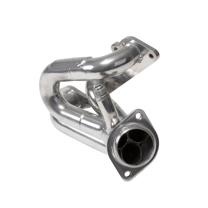 BBK Performance Parts 40100 2005-2010 MUSTANG 4.0L-V6 1-5/8 SHORTY EXHAUST HEADERS (POLISHED SILVER CERAMIC) - Truck Part Superstore