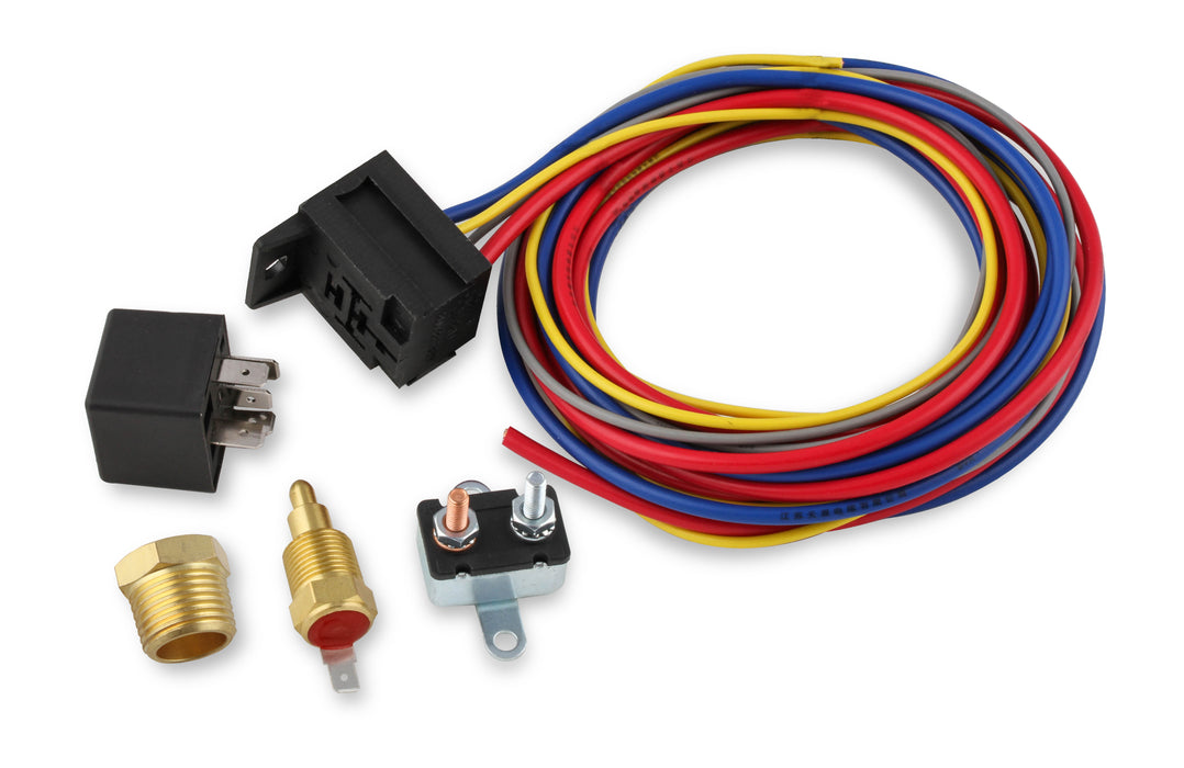Mr Gasket 40105G Electric Fan Harness and Relay Kit - Truck Part Superstore