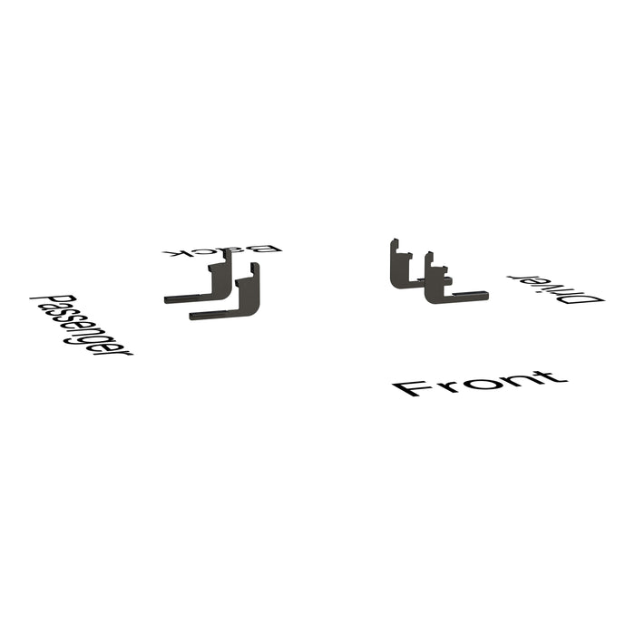 Luverne 401161 Grip Step Mounting Brackets - Truck Part Superstore