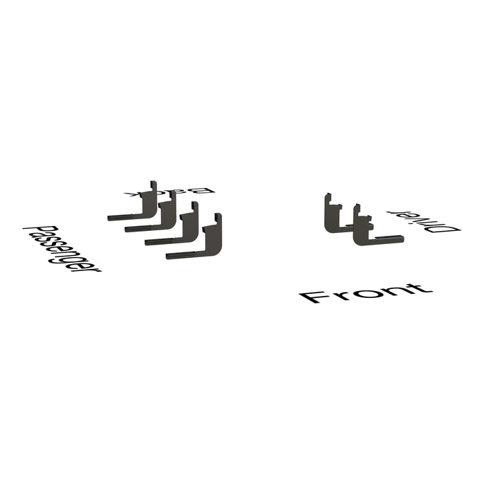Luverne 401164 Grip Step Mounting Brackets - Truck Part Superstore